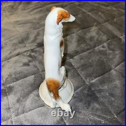 Vintage Antique Circus Borzoi Katzhutte Germany Dog Figurine Stamped