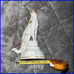 Vintage Antique Circus Borzoi Katzhutte Germany Dog Figurine Stamped