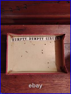 Vintage Antique Schoenhut's Humpty Dumpty Circus The Toy Wonder Box