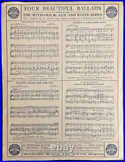 Vintage CIRCUS ART from a CENTURY AGO! Original 1917 Sheet Music! Unique VG+