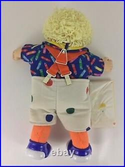 Vintage Cabbage Patch Kids Circus Clown Doll Girl Coleco 1980s 1983 Blonde Lot
