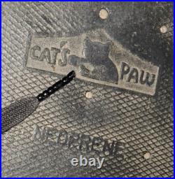 Vintage Cats Paw Circus Clown Shoes Black