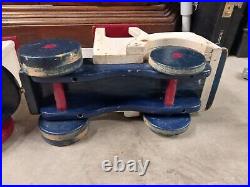 Vintage Circus Toy Truck Old Antique Large Carnival 36 Toy Truck Lot