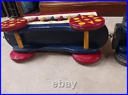 Vintage Circus Toy Truck Old Antique Large Carnival 36 Toy Truck Lot