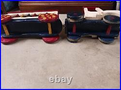 Vintage Circus Toy Truck Old Antique Large Carnival 36 Toy Truck Lot