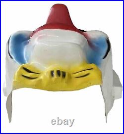 Vintage Clown Face 19x16 old plastic Carnival Circus Amusement Park Germany