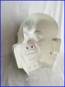 Vintage Clown Face 19x16 old plastic Carnival Circus Amusement Park Germany