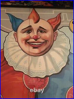 Vintage French Circus And Toy Exhibition Poster Le Cirque Et Le Jouet