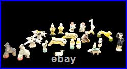 Vintage Japan 20 Piece Bisque Porcelain Birthday Cake Topper Decor Circus Theme