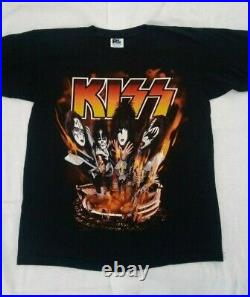 Vintage KISS Psycho Circus 3-D Concert T Shirt Large Mens L Brand New Never Used