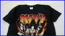 Vintage KISS Psycho Circus 3-D Concert T Shirt Large Mens L Brand New Never Used