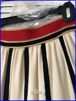 Vintage Malcolm Starr by Rizzkallah Wool Circus Animal Maxi Skirt RARE Fits SZ 6