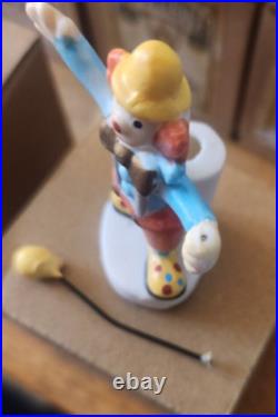 Vintage Ringmaster candle holder collection / Ceramic / 12 piece circus set