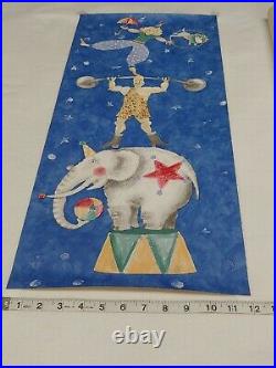 Vintage York Wallcoverings Circus Growth Chart # TY7910 Made In York, PA, USA