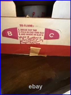 Vtg PYREX Child Feeding Set No. 116 CIRCUS NOS Original Box Corning Glass Works