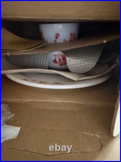 Vtg PYREX Child Feeding Set No. 116 CIRCUS NOS Original Box Corning Glass Works