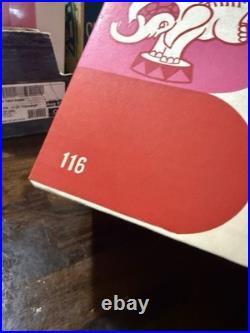 Vtg PYREX Child Feeding Set No. 116 CIRCUS NOS Original Box Corning Glass Works