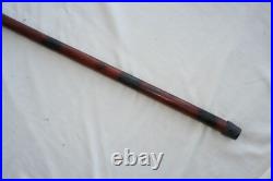 Vtg Very Tall Wood Cane Big & Tall Man Circus Sideshow Walking Stick Very Rare