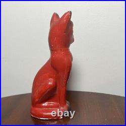 WEST VIEW PARK PA Antique VTG Carnival Circus ChalkWare CAT Prize Statue Figure