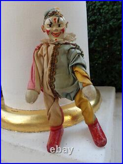 WOW cute antique Schoenhut Humpty Dumpty circus toy wooden toy twoparthead