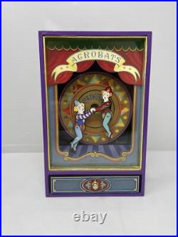 Working Vintage Automated Acrobat Music Box Clowns Circus Carnival Amusement Working Vintage Automated Acrobat Music Box Clowns Circus Carnival Amusement