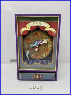 Working Vintage Automated Acrobat Music Box Clowns Circus Carnival Amusement