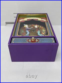Working Vintage Automated Acrobat Music Box Clowns Circus Carnival Amusement