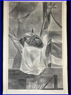 Yasuo Kuniyoshi-Carnival-1950s-Lithograph-Japanese American Artist-NYC Modernist