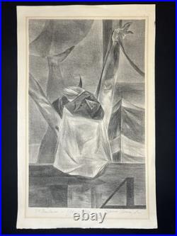 Yasuo Kuniyoshi-Carnival-1950s-Lithograph-Japanese American Artist-NYC Modernist