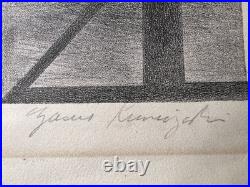 Yasuo Kuniyoshi-Carnival-1950s-Lithograph-Japanese American Artist-NYC Modernist