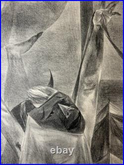 Yasuo Kuniyoshi-Carnival-1950s-Lithograph-Japanese American Artist-NYC Modernist