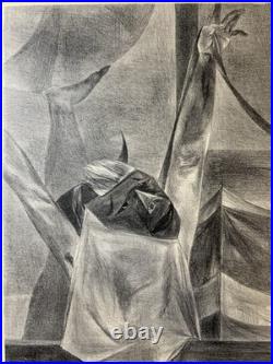 Yasuo Kuniyoshi-Carnival-1950s-Lithograph-Japanese American Artist-NYC Modernist